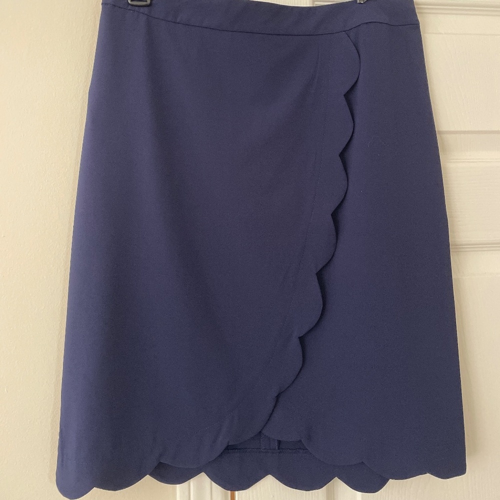 Scallop work Skirt